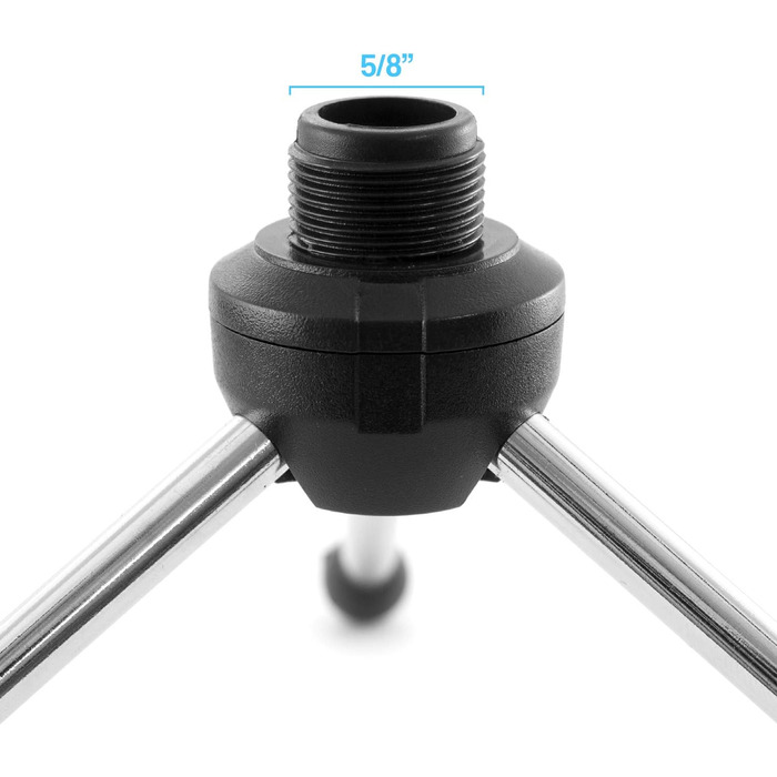 Підставка для мікрофона TIGER MCA49-BK для бас-бочки та гітарної колонки (складне, одинарне)