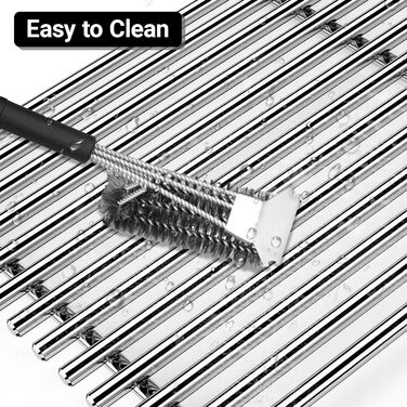 Решітка для гриля Weber Spirit I & II E210, E220, S210, S220 (з передніми кнопками), 2 шт. (нержавіюча сталь)