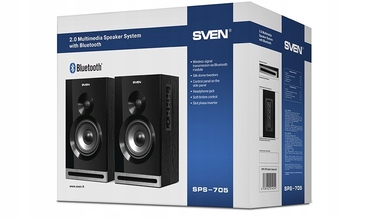 Комп'ютерні колонки 2.0 Sven SPS-705 40Вт, чорні