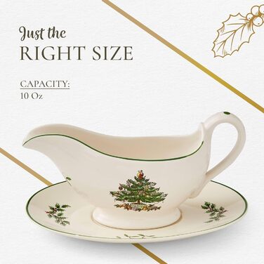 Соусниця з підставкою Spode, керамічний набір, різнокольорова, у коробці
