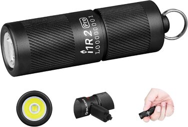 Міні ліхтар OLIGHT I1R II Pro EOS, 180 люмен, LED, USB-зарядка, для ключів, водонепроникний IPX8, ударостійкий, для кемпінгу та ремонту, чорний
