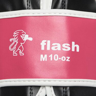 Боксерські рукавички Leone Flash-Box, унісекс, fuchsia (10M жіночі)