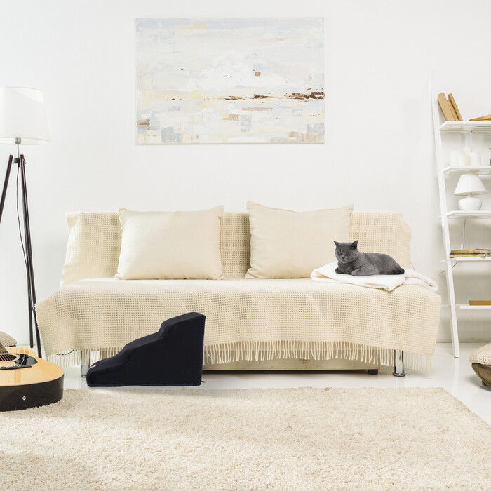 Relaxdays Dog Stairs with 3 Steps