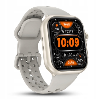 Смарт-годинник JG Smart JGS-K62W для жінок, 1000mAh, сірий