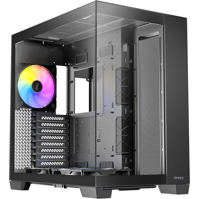 Корпус для ПК GEH Antec C8 Wood Full Tower чорний (ARGB)