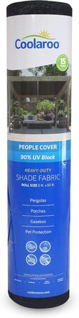 Coolaroo 457839 Lamp Shade with 90% UV Protection (0.7 x 5.9 inches), 0.7 x 5.9 ft, Graphite