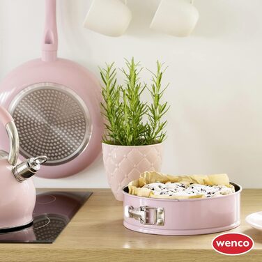 Форма для випічки Wenco Premium Mini-Springform, Ø 18 см, з антипригарним покриттям, з вуглецевої сталі, м'ятно-зелена (Версія 2022)