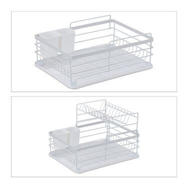 Relaxdays Dish Drainer, Metal