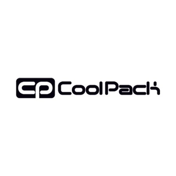 Багатовідсіковий шкільний рюкзак CoolPack, чорний/багатоколірний, 23 л