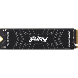 SSD Kingston FURY Renegade 4TB PCIe 4.0 M.2 NVMe з кулером для геймерів та ентузіастів