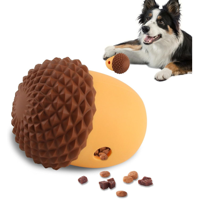 Футбольний м'яч для собак, іграшка для собак, іграшка для цуценят, м'яч для ласощів для собак, великий футбольний м'яч для собак, іграшка для собак, інтелектуальна іграшка для собак, для активностей з домашніми тваринами в приміщенні та на вулиці