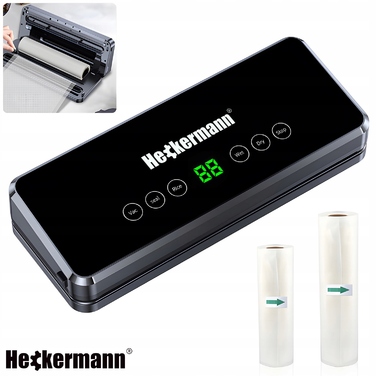 Вакууматор Heckermann 3600, чорний, 140 Вт, 0,30 см
