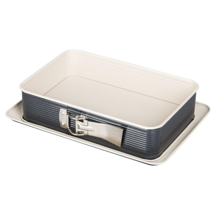 Форма для випічки Zenker Creme Noir прямокутна роз'ємна 27.5x17x7 см з антипригарним покриттям