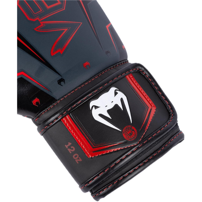 Боксерські рукавички Venum Elite Evo (Морський, Чорний, Червоний, 14 Oz)