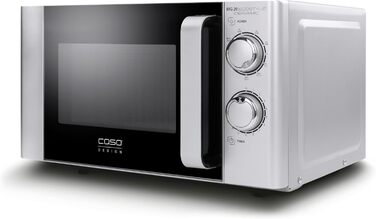 Мікрохвильова піч CASO MG 20 Ecostyle Ceramic з грилем, 20 літрів, 2 рівня, CASOTEK