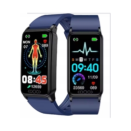 Смарт-браслет Smart-Trend: вимірювання глюкози, температури та ЕКГ, синій