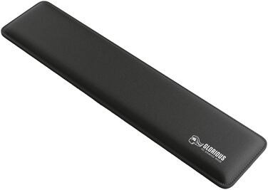 Підставка під зап'ястя для клавіатури Glorious Gaming Padded Keyboard Wrist Rest (Full Size, 17 мм) — м'яка тканинна основа, протиковзний гумовий низ, чорна, 440 x 100 x 17 мм