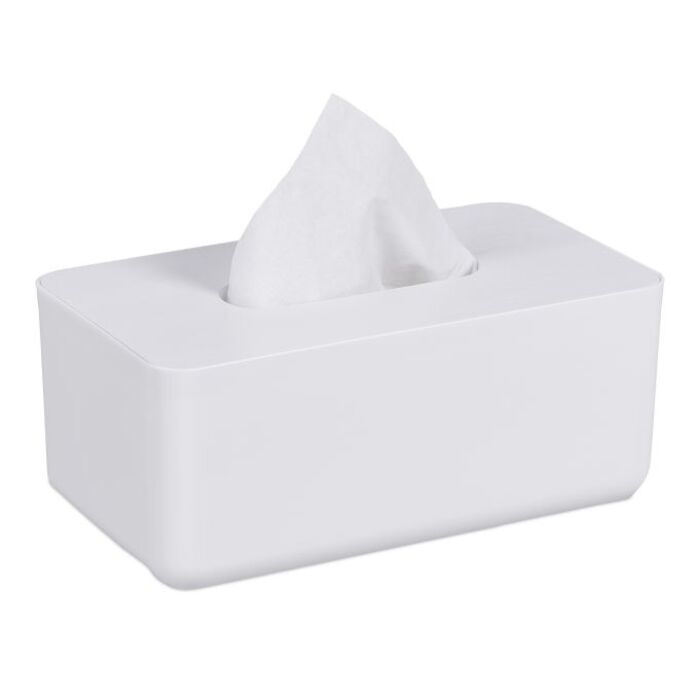 Relaxdays Cloth Box with Bamboo Lid