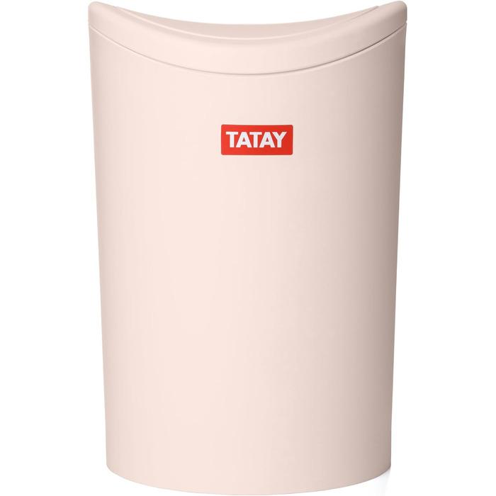 Сміттєвий кошик TATAY Shell 6L, компактне сучасне відро для сміття, легке в догляді
