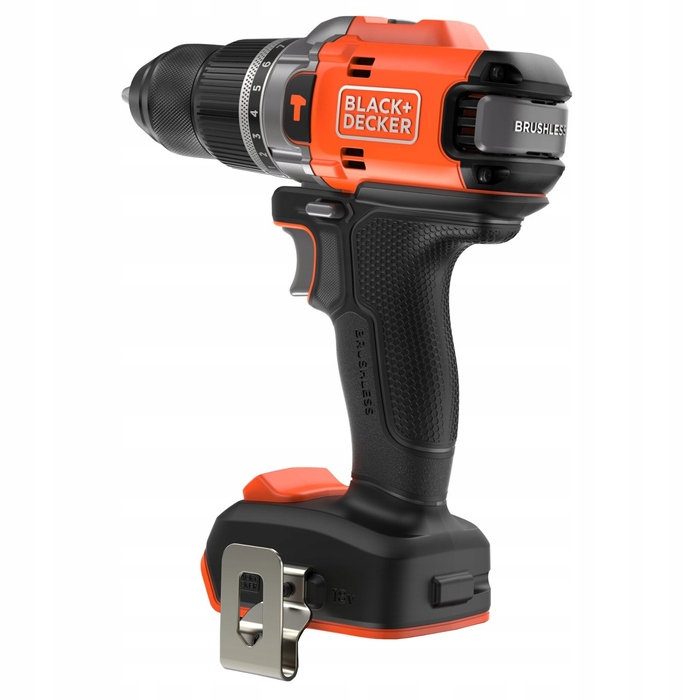 Ударний дриль-шурупокрут 18В 50Нм 2Аг у кейсі BLACK+DECKER BLD683D1XK