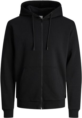 Чоловіча однотонна куртка-худі Jack & Jones (Smart casual, колір Scarab, розмір L)