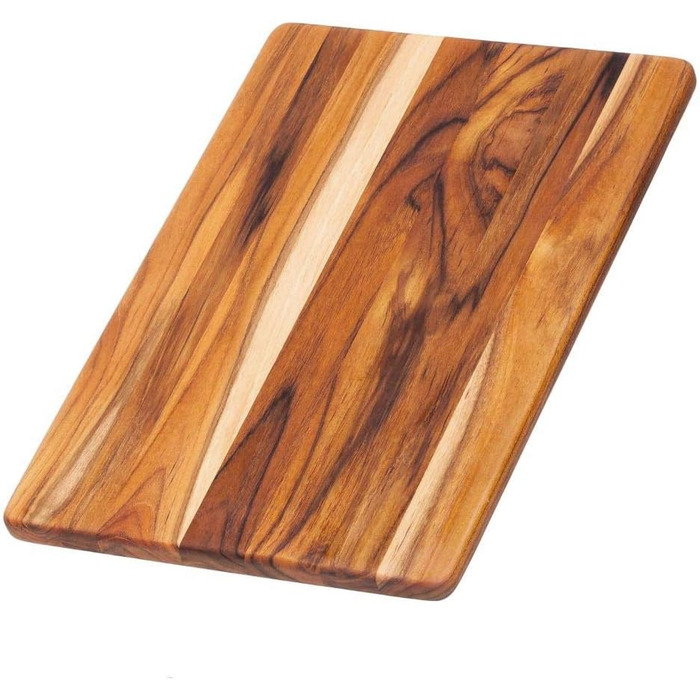 Teak Haus Cutting Board 35x24x1.4cm, Wood, Brown, 35 x 24 x 1.4 cm 35 x 24 x 1.4 cm Brown