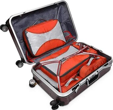 Органайзери для валізи G4Free (3/6/7 шт.) - Набір для подорожей, Організація багажу (Помаранчевий)