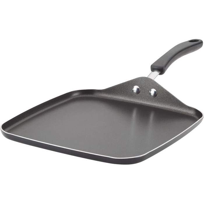 Набір кухонного посуду Farberware Cookstart DiamondMax: 15 предметів (каструлі, сковороди, форма для випічки, інструменти), антипригарне покриття, чорний, гриль-пательня 27.9 см, придатний для миття в посудомийній машині
