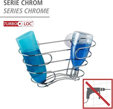 WENKO Turbo-Loc® підставка для шампуню (17 x 10 x 29.5 см)