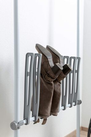WENKO Telescopic System Hercules - adjustable organization system, wardrobe system (boot holder)