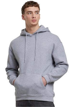 Спортивний худі Urban Classic Basic Oversized чорного кольору, розмір S (Heathergrey)