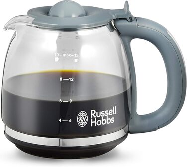 Електричний чайник Russell Hobbs Inspire 1.7л, 2400W з високоякісною глянцевою поверхнею, функцією швидкого кип'ятіння, знімним фільтром від накипу та індикатором рівня води