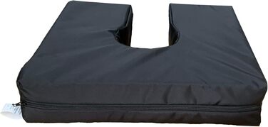 Gar Medical Visco-Druckentlastungskissen, Horseshoe Shape, Waterproof and Breathable, Visco Foam, Cushion for Hemorrhoids and Tailbone Pain, Unisex, Orthopedic Pillow