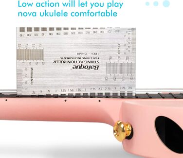 Укулеле Enya Ukulele-Sopran NOVA U Mini - 23 дюйми, рожевий колір, карбон, для початківців, з аксесуарами