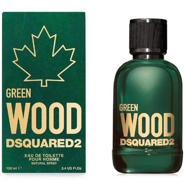 Туалетна вода Dsquared2 Green Wood, 100 мл, деревна