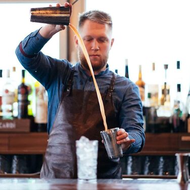 Набір для коктейлів 20 предметів з нержавіючої сталі, 750 мл – професійний шейкер для бармена, аксесуари для приготування коктейлів, подарунок для любителів коктейлів