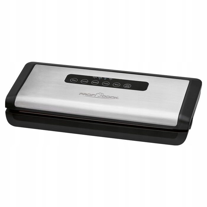 Вакууматор ProfiCook PC-VK 1146, чорний, 120 Вт, з набором пакетів
