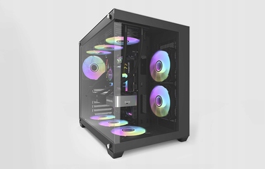 Корпус DarkFlash C285P Cube Case, чорний