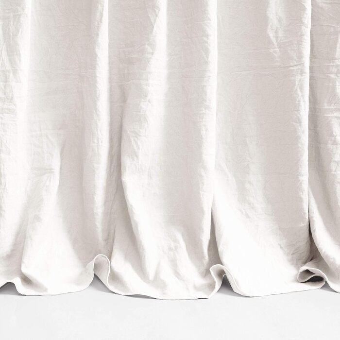 Lush Decor Bedspread with Ruffled Skirt, Polyester, White, King Size