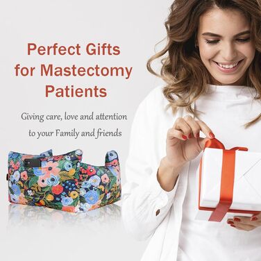 Oplnysw Mastectomy Pillow - Post-Operation Pillow, Breast Pillow for Sleeping After Heart Surgery, Lumpectomy Pillow, Breast Reduction & Augmentation Pillow, Double Mastectomy Gifts for