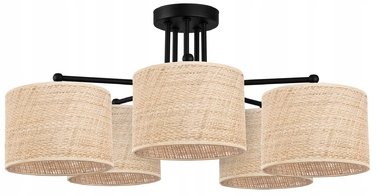 Підвісна люстра Glimex Boho — 5 точок освітлення, цоколь E27