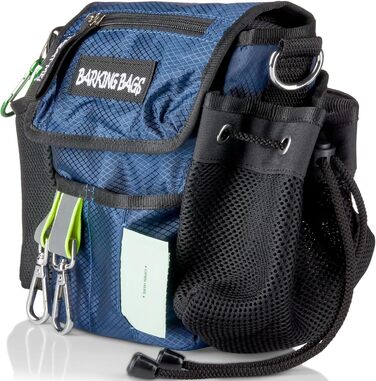 Сумка для собак, стильна, водонепроникна, з органайзером для ласощів та відходів (Блакитна)