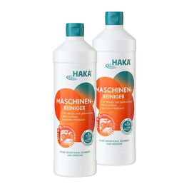 Очищувач для посудомийних та пральних машин HAKA від вапна та жиру, 1 л (набір 2 шт)