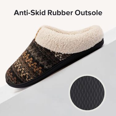 Тапочки домогосподарства ULTRAIDAS: теплі плюшеві тапочки для жінок, м'які та зручні, з Memory Foam, для дому та вулиці