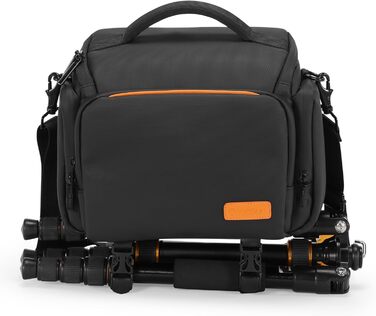 Чохол для камери Cwatcun: сумісний з Canon, Nikon, Sony (LR/DLR), водонепроникний, компактний, чорний (3.0, L)