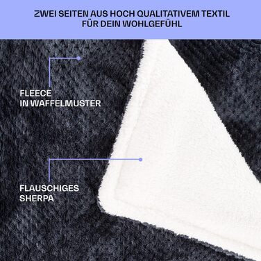 Електрична ковдра Klarstein XXL з підігрівом 120W, автоматичним вимкненням, для ліжка, дивана та кемпінгу, велика, енергозберігаюча, пральна, сіра (200x180 см)