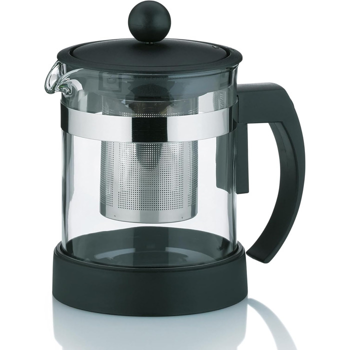 Kela 16922 Glass Teapot with Stainless Steel Infuser (0.7 L, Auron)