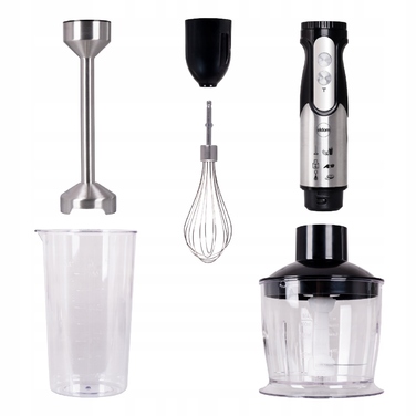 Мультифункціональний занурювальний блендер-подрібнювач Eldom BL250, потужний, 800 Вт, набір