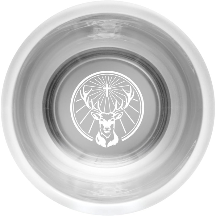 Набір шотових склянок Jägermeister 6 шт, 4cl (2cl мірна шкала) - Оригінальні склянки для шнапсу та лікеру, стійкі до посудомийної машини