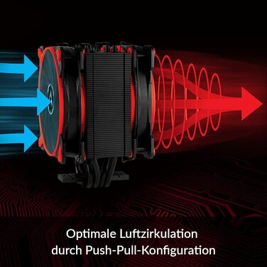 ARCTIC Freezer 34 eSports DUO - Кулер для CPU, Tower, 120 мм, Push-Pull, Intel/AMD, LGA1700, RGB
